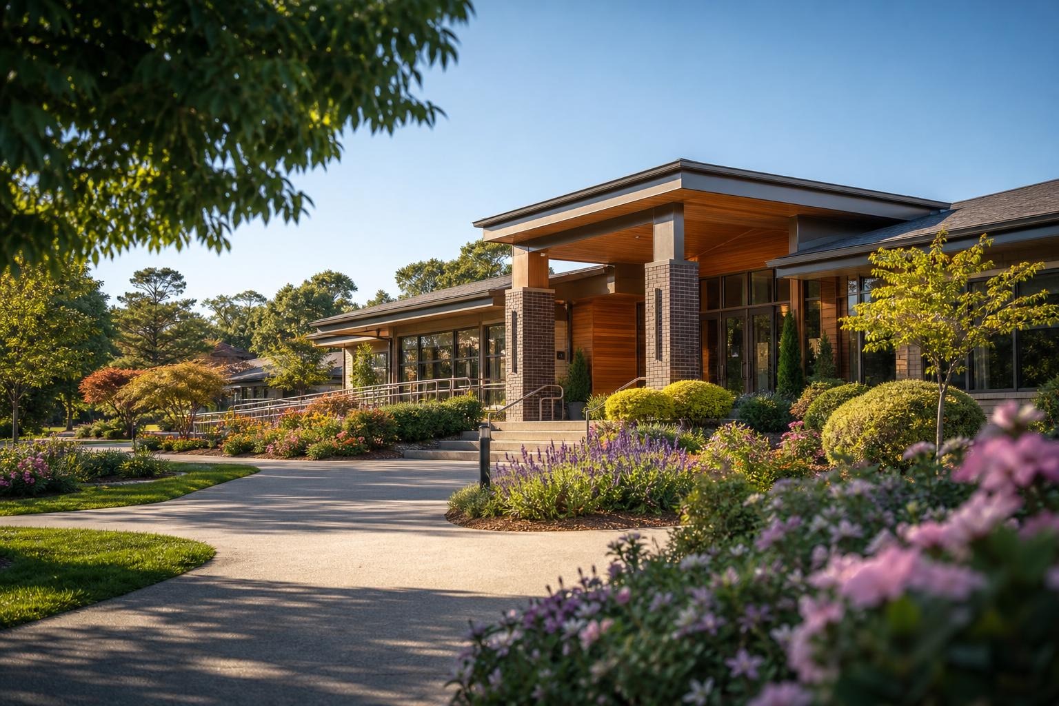 Aged Care Facility Exterior Landscape-1