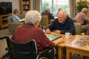 Aged Care Resident at Rest