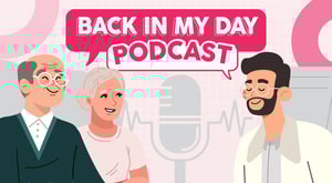 animates older adults and host of podcast